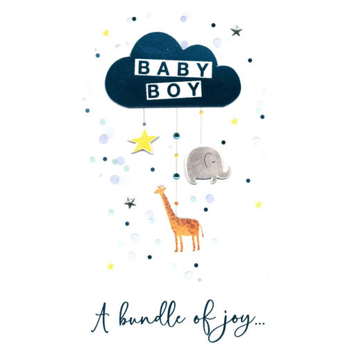 Picture of BABY BOY JUMBO CARD